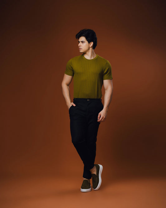 Calça Alfaiataria Raff Ajustável Preto