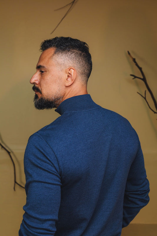 TRICOT ZIPER LORENZO RAFF