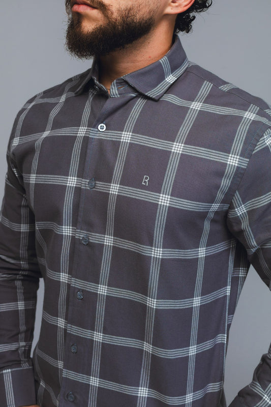 Camisa chees Raff Manga Longa