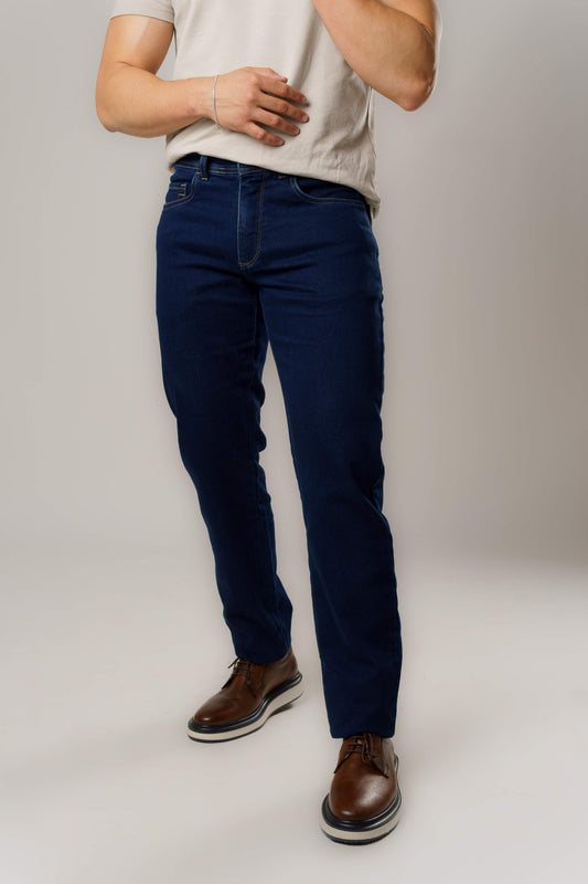 CALÇA JEANS FIVE POCKETS SLIM FIT