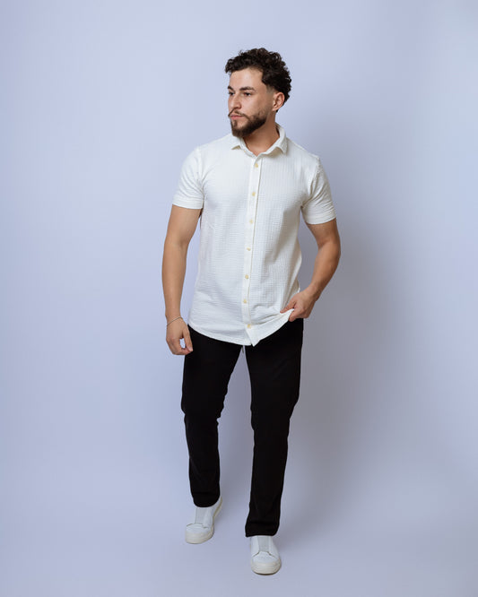 CALÇA MOLETOM MEIO ELASTICO SLIM FIT