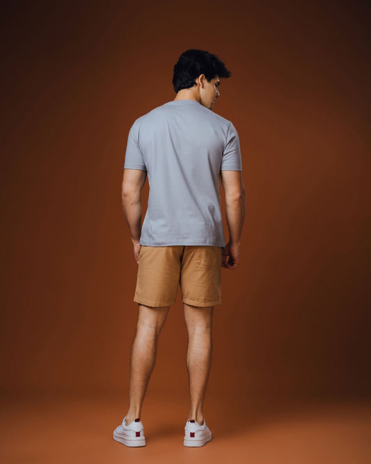 Short Linho Raff Bege