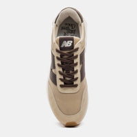 TENIS NEW BALANCE 370V1 - UNISEX - BEGE/MROM