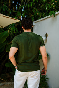 CAMISETA RAFF CONFORT VERDE MUSGO