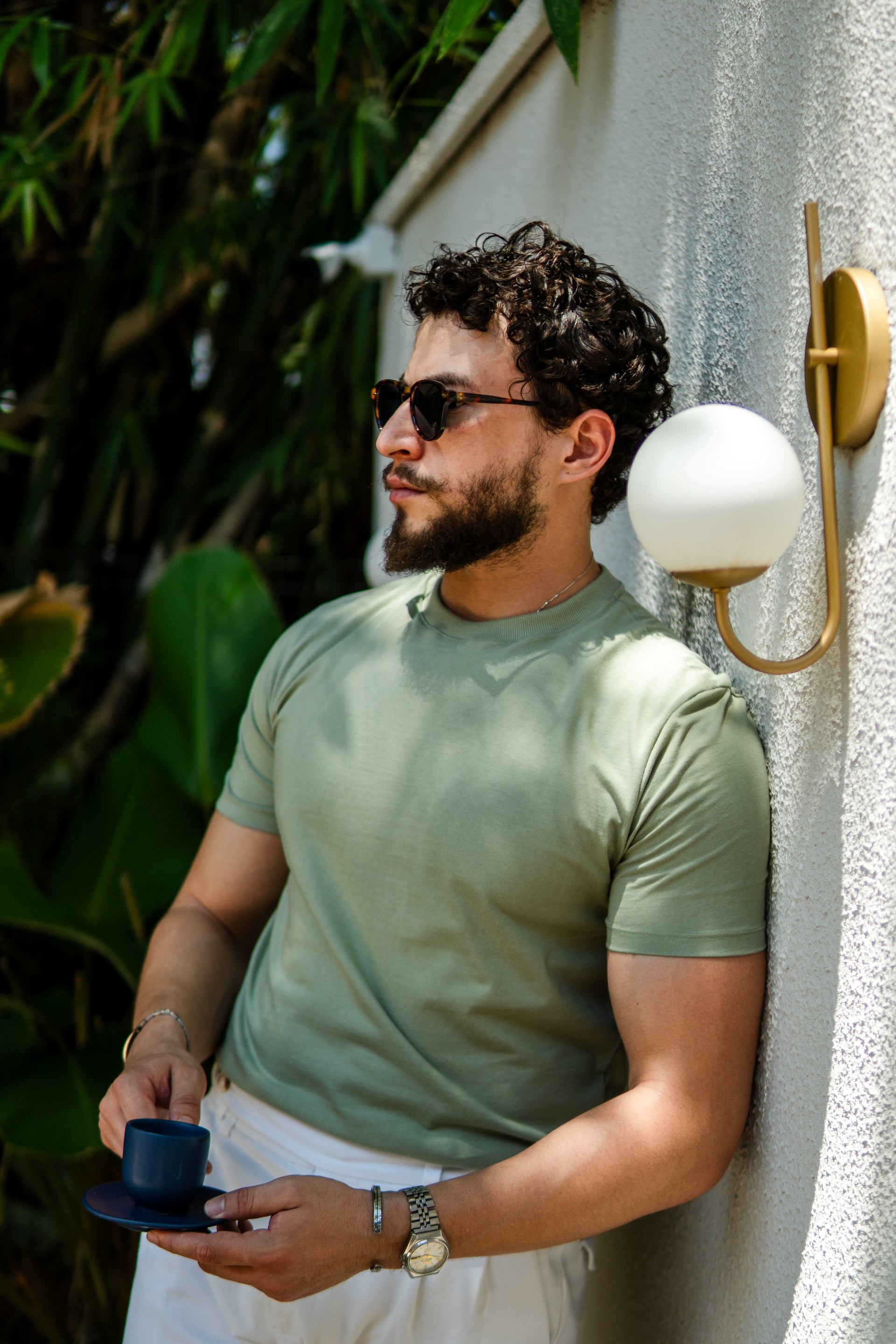 CAMISETA RAFF CONFORT VERDE CLARO