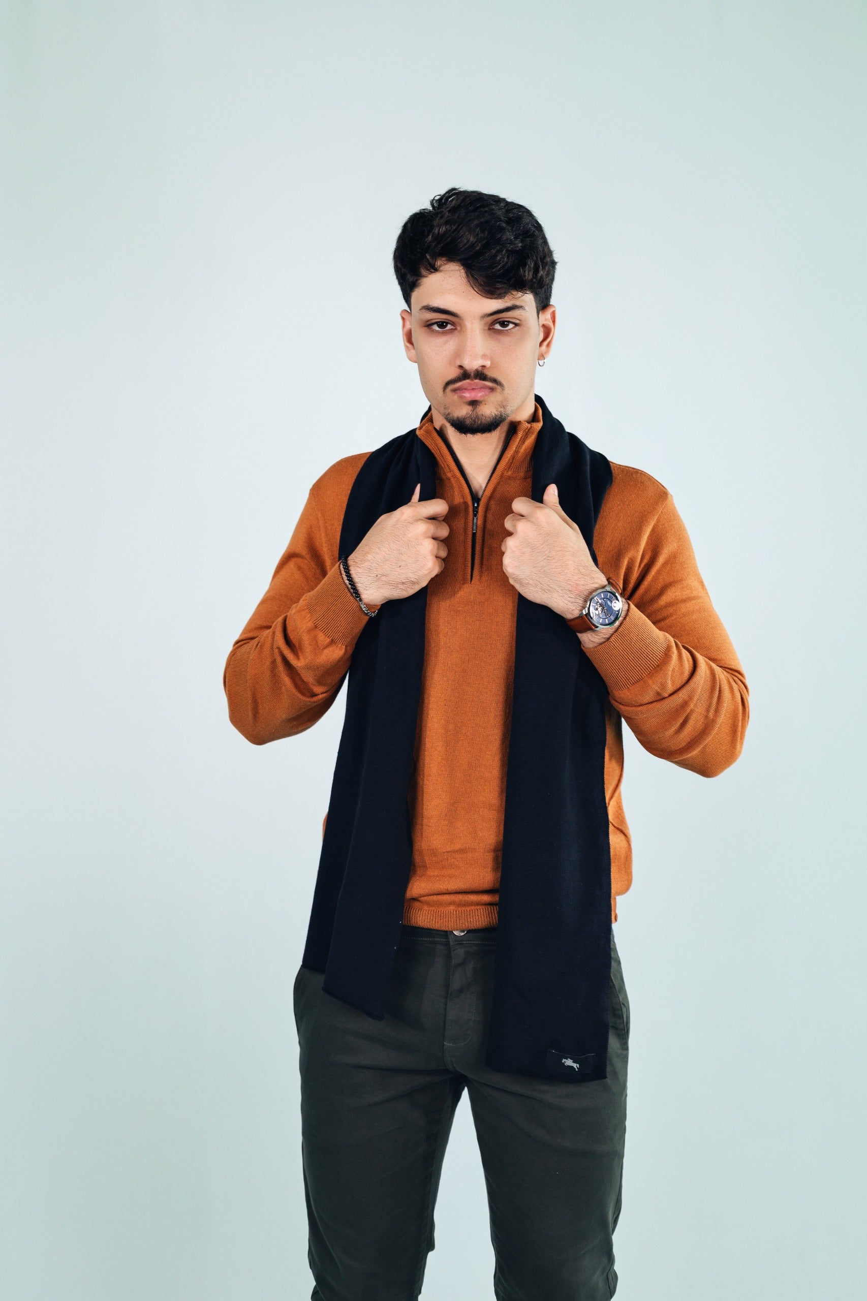TRICOT ZIPER LORENZO RAFF
