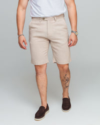 BERMUDA SOCIAL BOLSO FACA LINHO