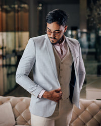 BLAZER MASCULINO SLIM LINHO