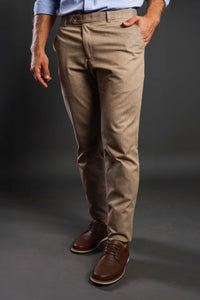 Calça Masc. Slim Casual Confort Plus