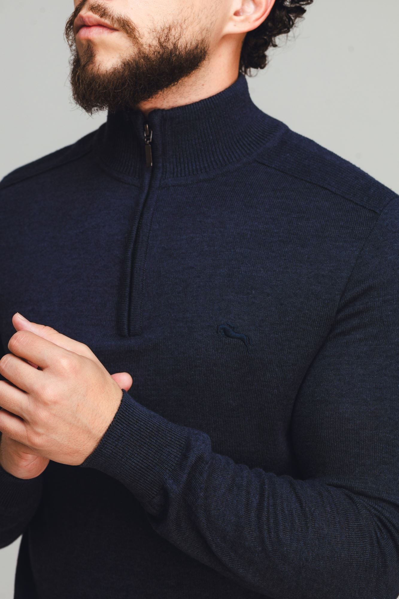 TRICOT ZIPER LORENZO RAFF