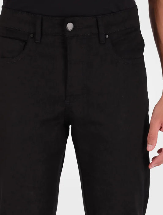 3817 - Calça 5 pockets lisa preto