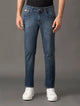 CALCA JEANS SLIM 5 POCKETS MARINHO CALVIN KLEIN