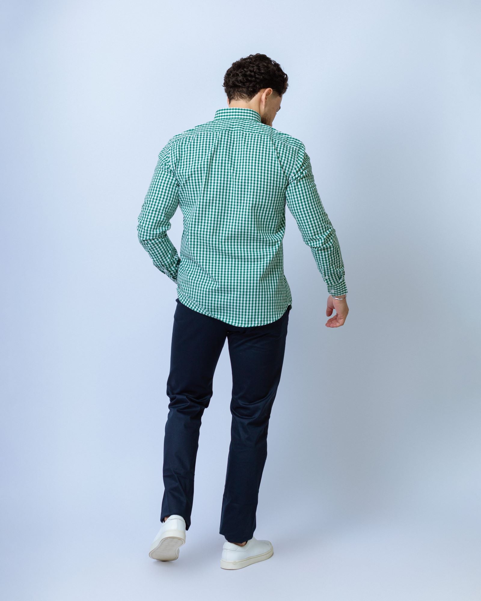 CAMISA GREEN CHESS