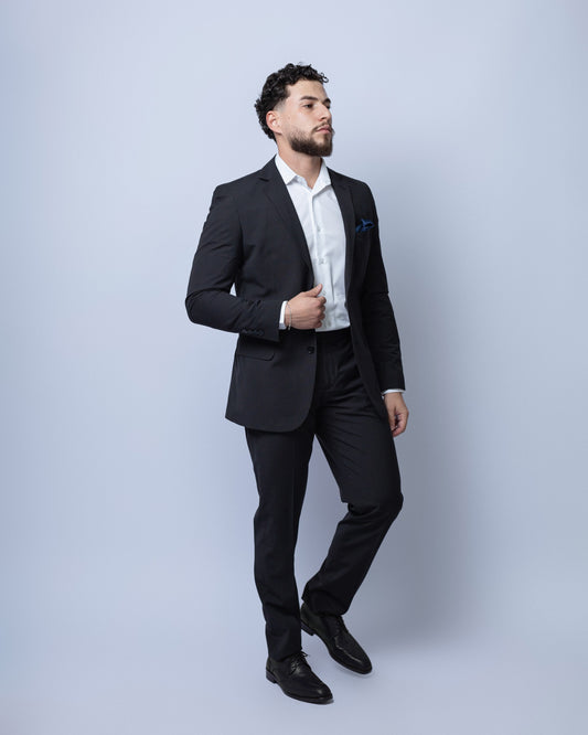 COSTUME SLIM RISCA DE GIZ CLASSICO