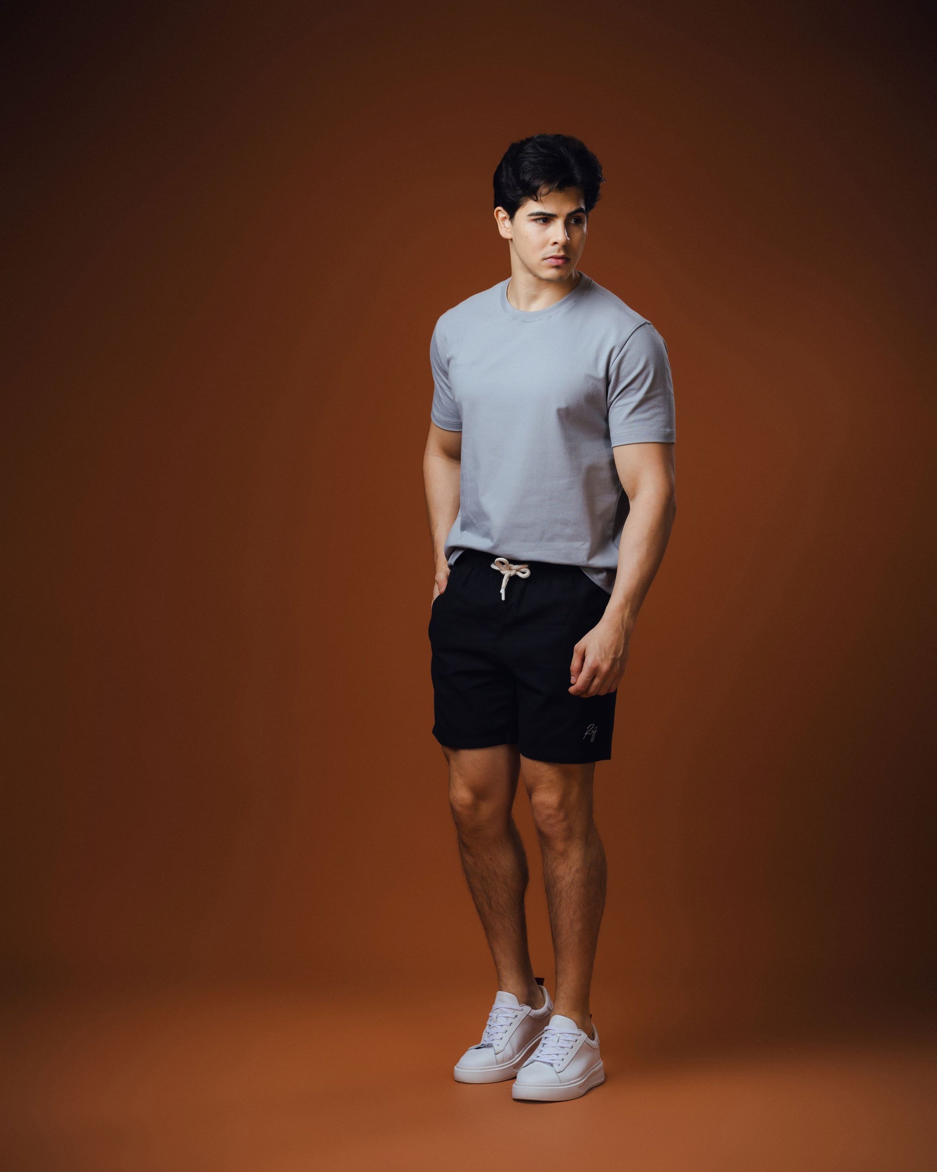 Camiseta Raff Conforto Cinza