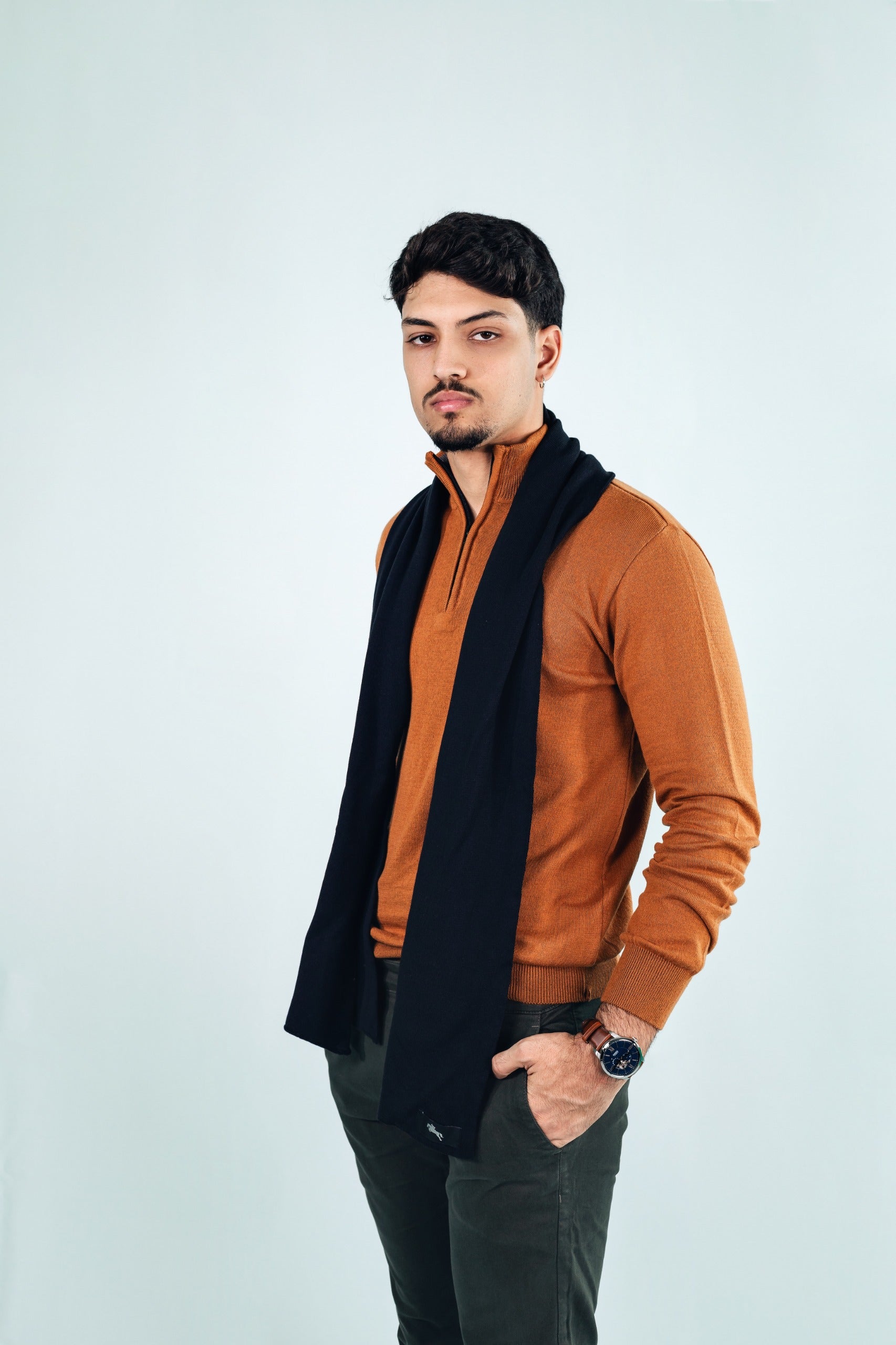 TRICOT ZIPER LORENZO RAFF