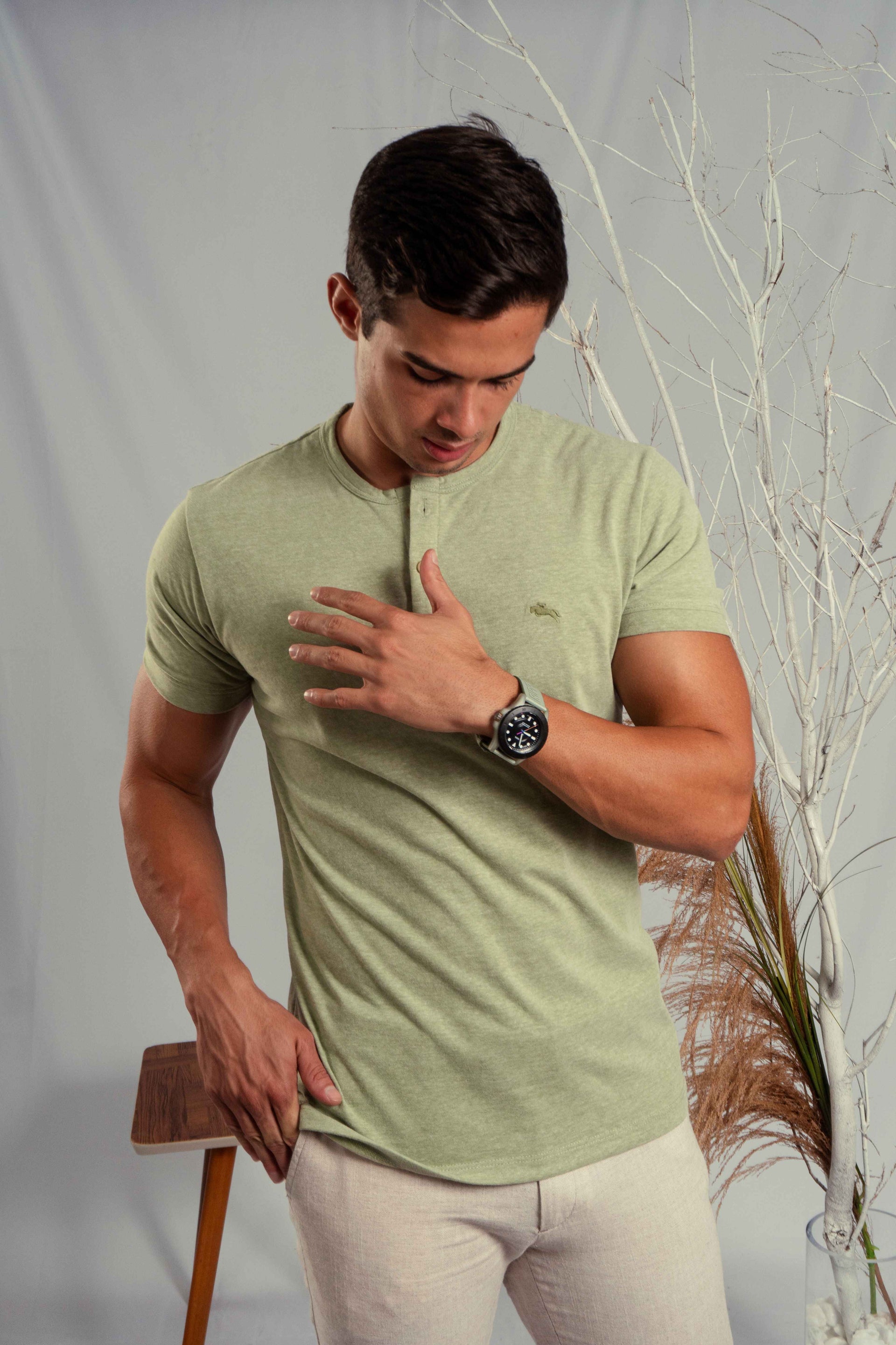 2781 - Camiseta Lorenzo Henley Manga Curta