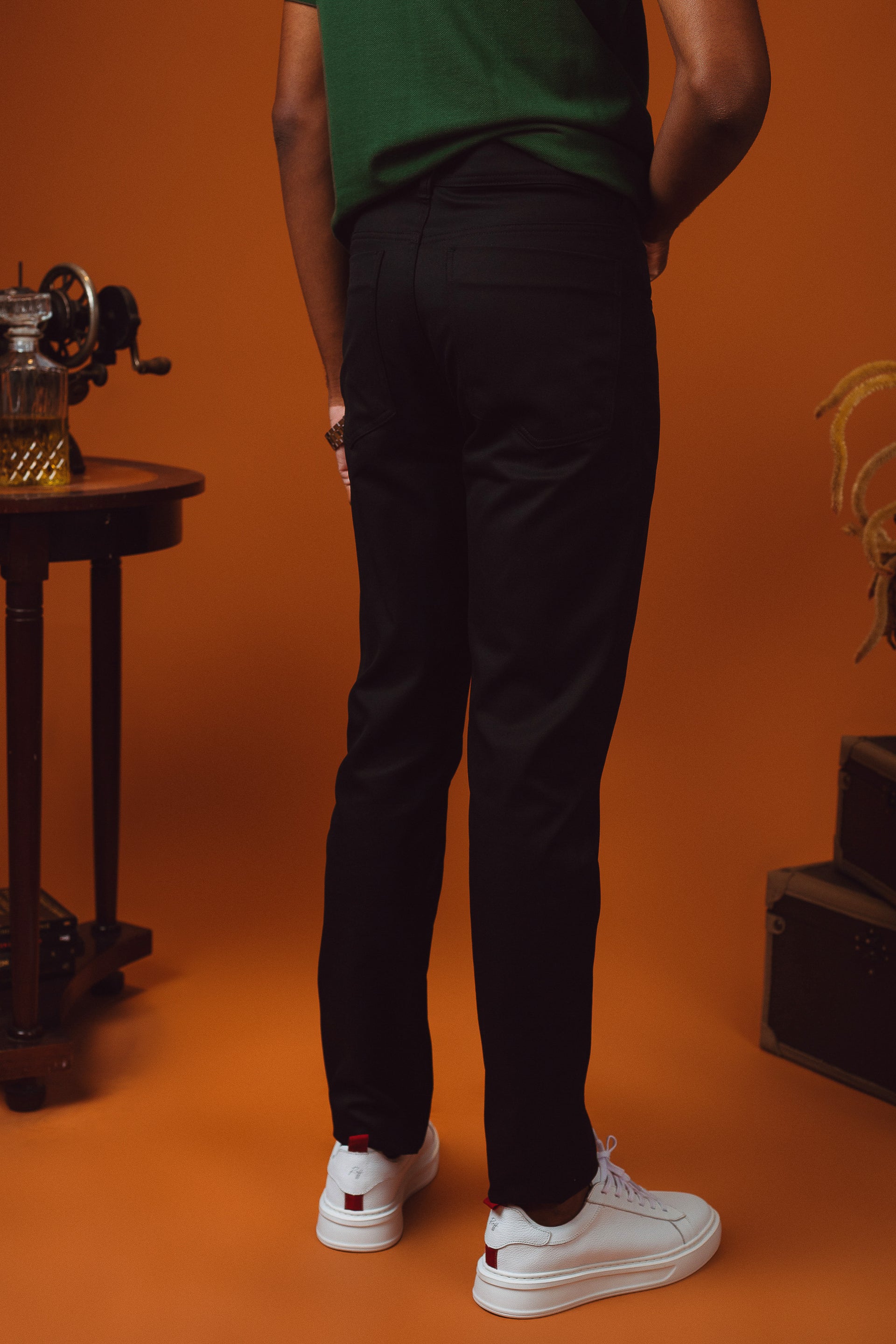 CALÇA FIVE POCKET COUTCH COR PRETO