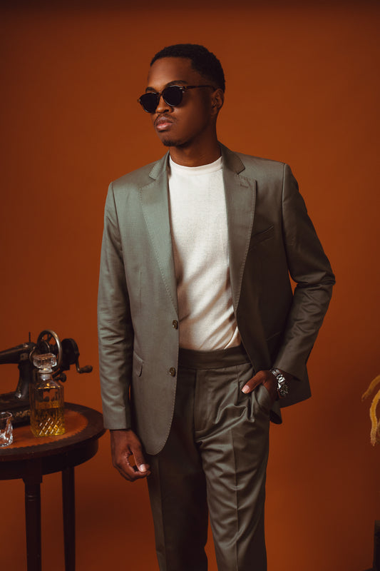 COSTUME - PALETO E CALÇA GURKA VERDE OLIVA