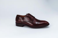 SAPATO DERBY LUTT FUMEX/NAPA LASER BROWNM SOLADO BORRACHA