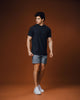 Camiseta caviar Chumbo