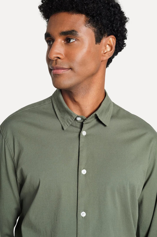 3726 - Camisa ML Tricoline Basica Neo