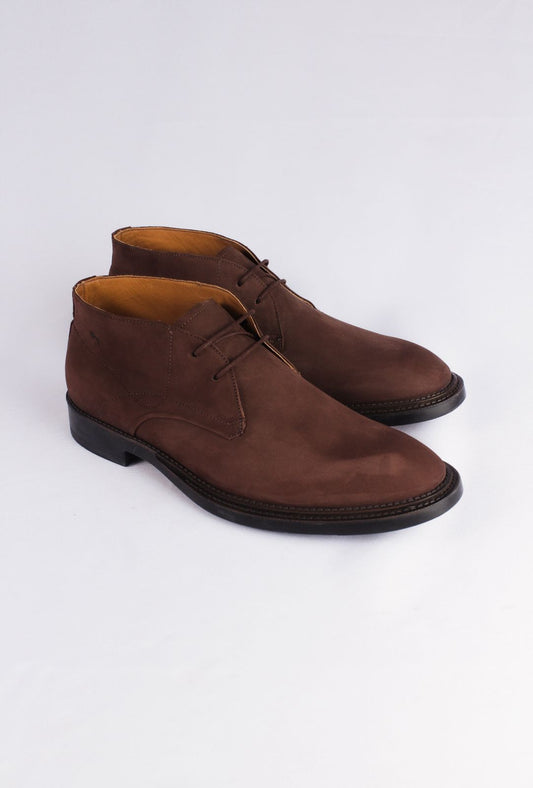 Bota Masculina Cabra Nobuck Cafe