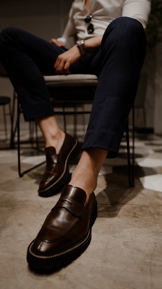3114 - Sapato Masculino Look Moca