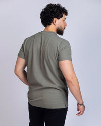 CAMISETA CANELADA CUPUI CINZA FERRO