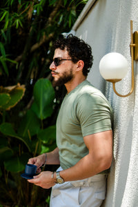 CAMISETA RAFF CONFORT VERDE CLARO