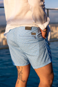 SHORT SARDENHA ONDAS COR OFF WHITE