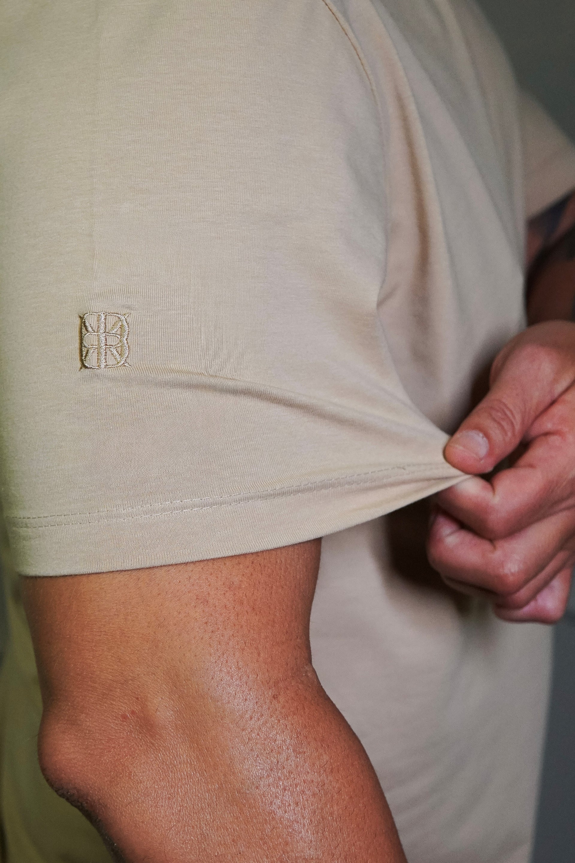 CAMISETA CONFORTO RAFF BEGE ETHEREO