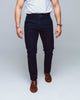 CALÇA CHINO COM ELASTICO NO COS