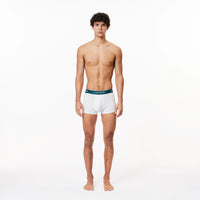 KIT 03 CUECAS LACOSTE BOXER CURTO
