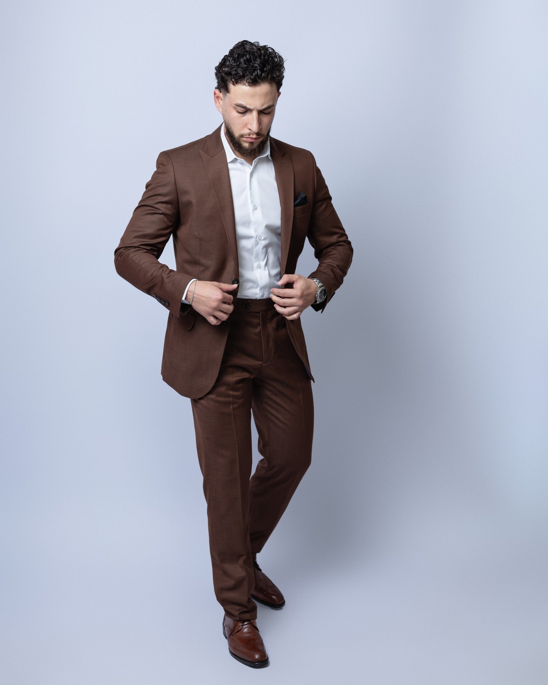COSTUME - Paleto Slim P.P Gola Bico DIF / Calça Slim Perna Ajustada