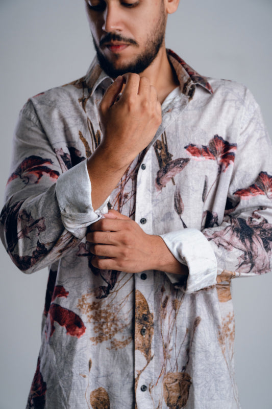 2708 - Camisa Blooms