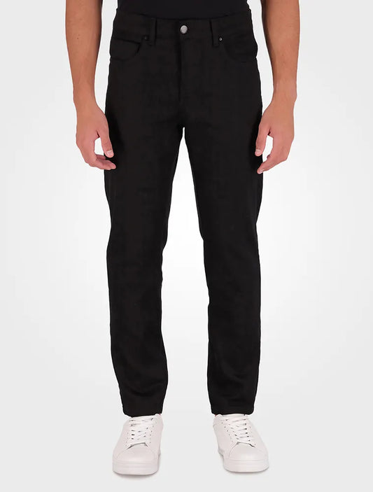 3817 - Calça 5 pockets lisa preto