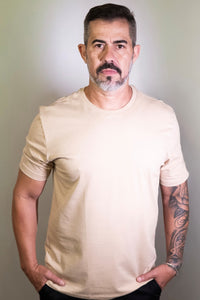 CAMISETA CONFORTO RAFF BEGE ETHEREO