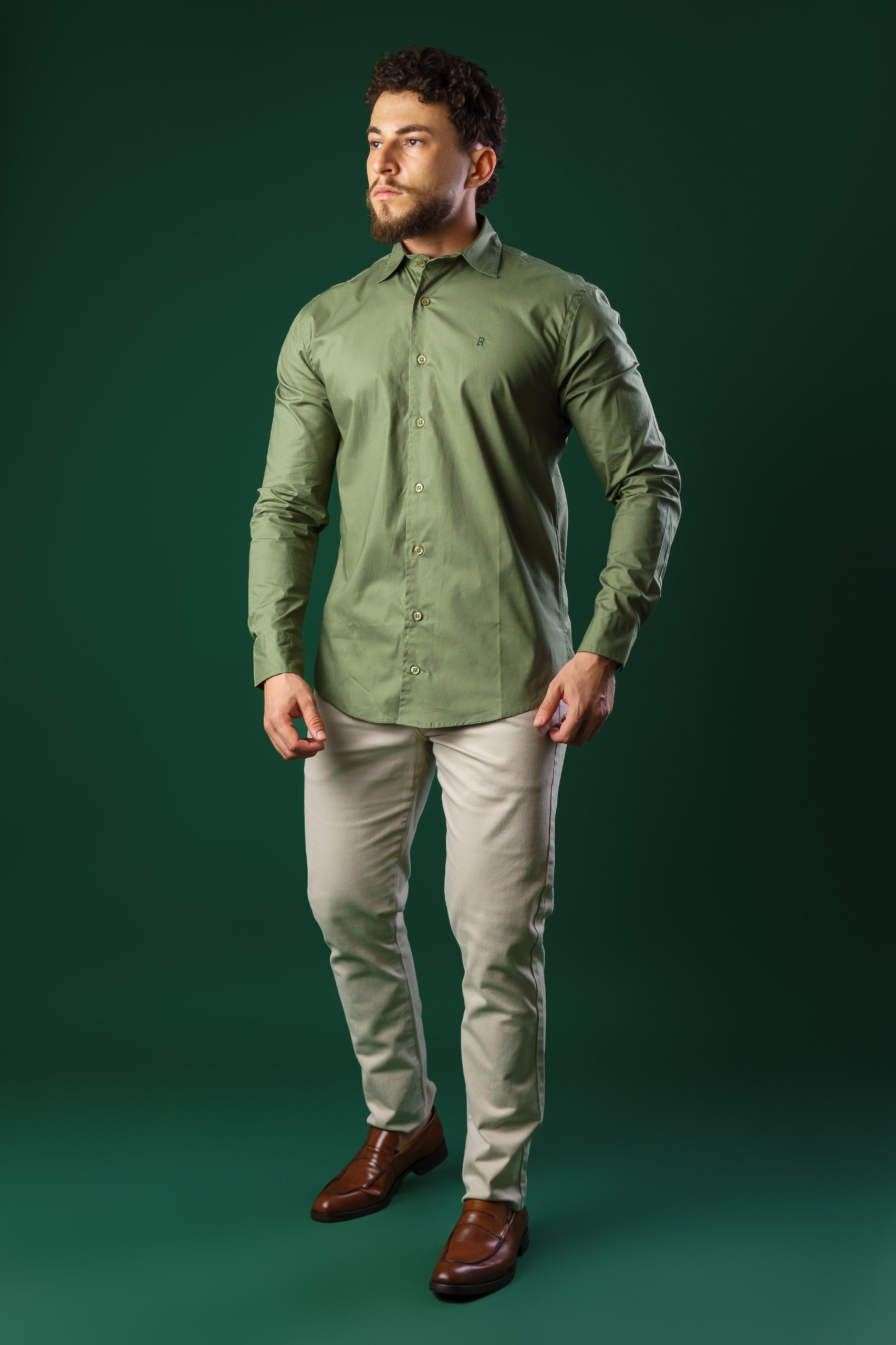 Camisa Raff Elastano