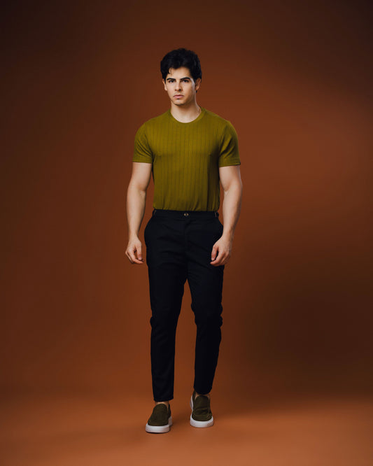 Calça Alfaiataria Raff Ajustável Preto