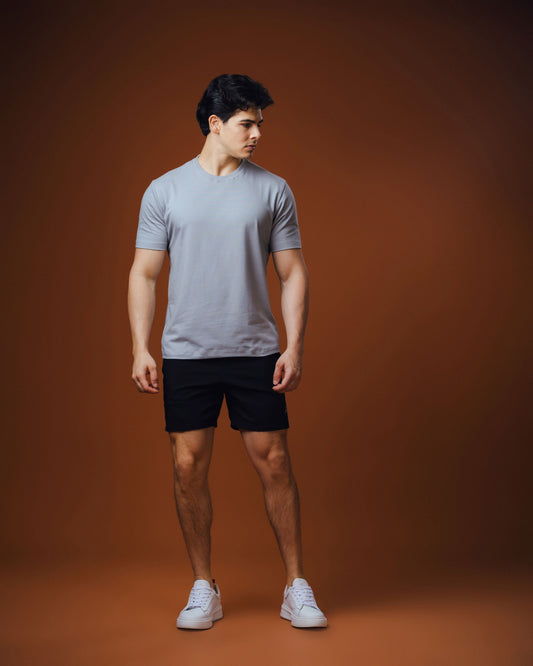 Camiseta Raff Conforto Cinza