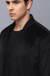 Jaqueta Bomber Camurça