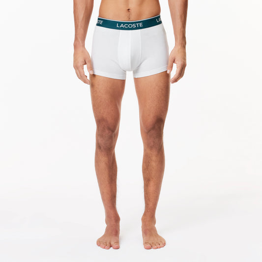 KIT 03 CUECAS LACOSTE BOXER CURTO