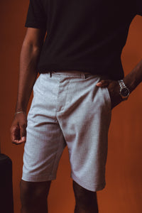BERMUDA LINEM LOOK COR CINZA
