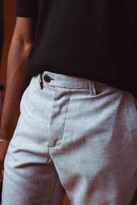 BERMUDA LINEM LOOK COR CINZA