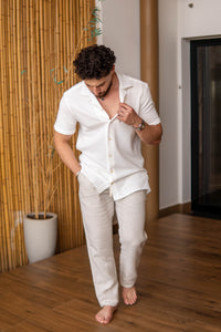 CAMISA SANTORINI BRANCO