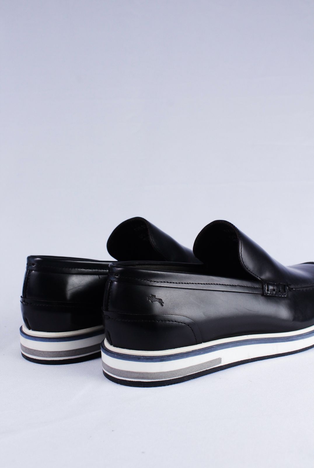 3154 - Sapato Masculino Napa Romana Preta Mocassim