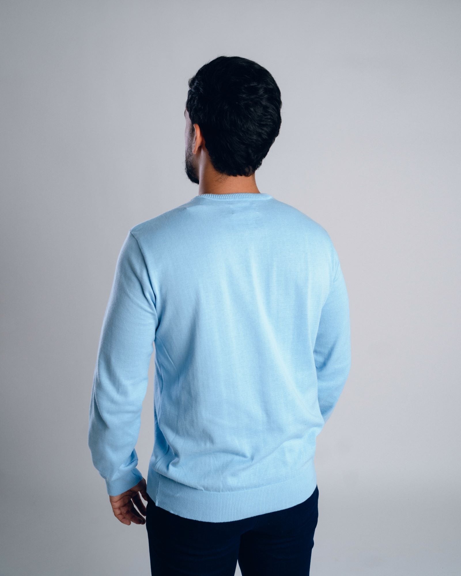 2993 - Trico Sueter Sport Liso Slim
