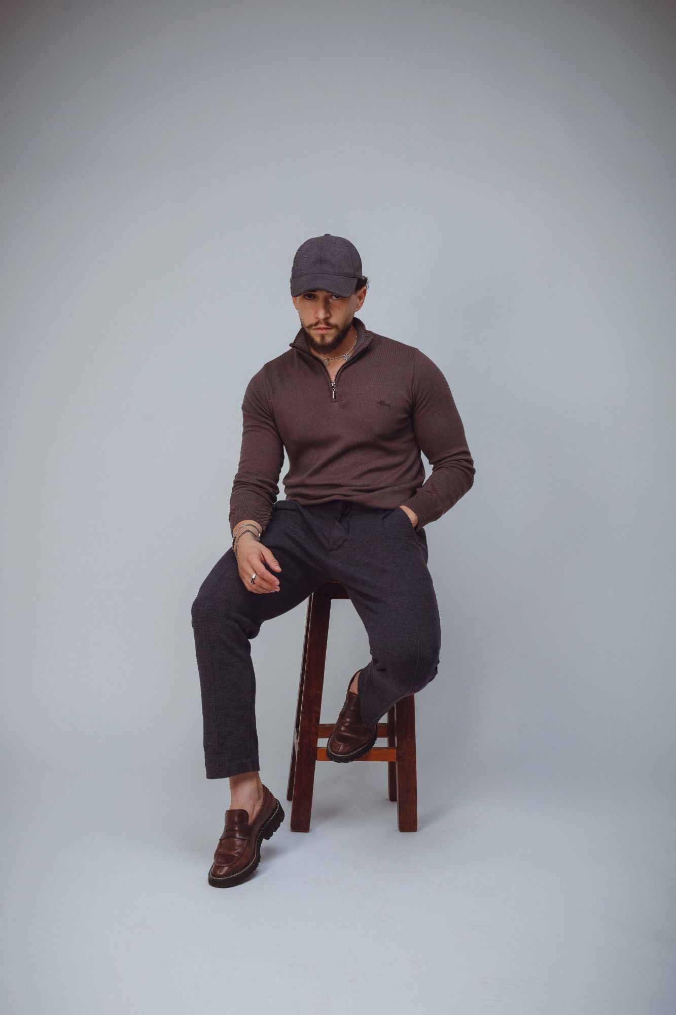 TRICOT ZIPER LORENZO RAFF
