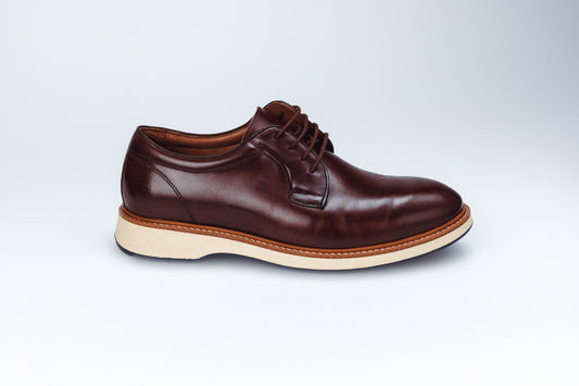 CALÇADO LUTT FUMEX BROWN CREME DERBY